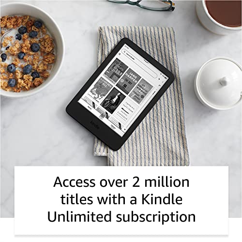 Amazon - Kindle E-Reader (2022 release) 6"" display - 16GB - 2022 - Black - B09SWW583J - Image 6