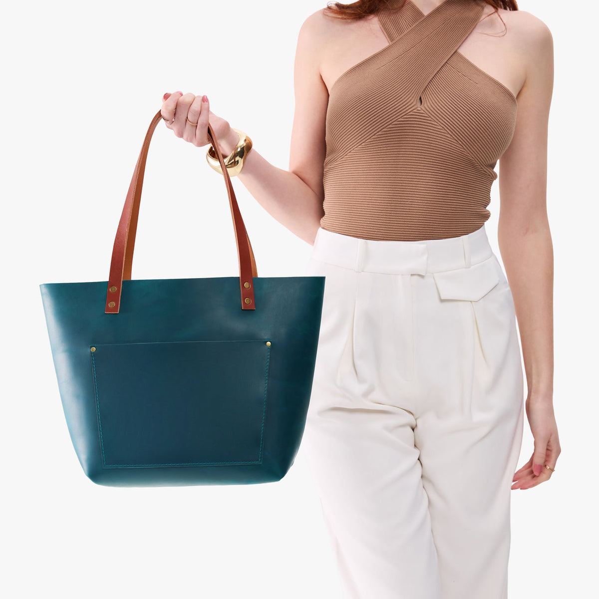 'Almost Perfect' Leather Tote Bag - Image 101