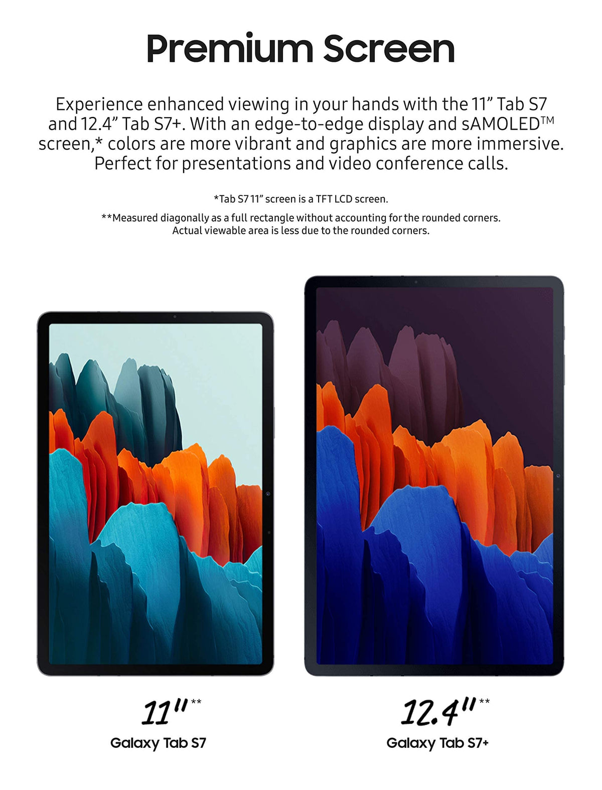 Verizon Samsung Galaxy Tab S7 5G 128GB Mystic Black - SMT878UZKAVZW - Image 3