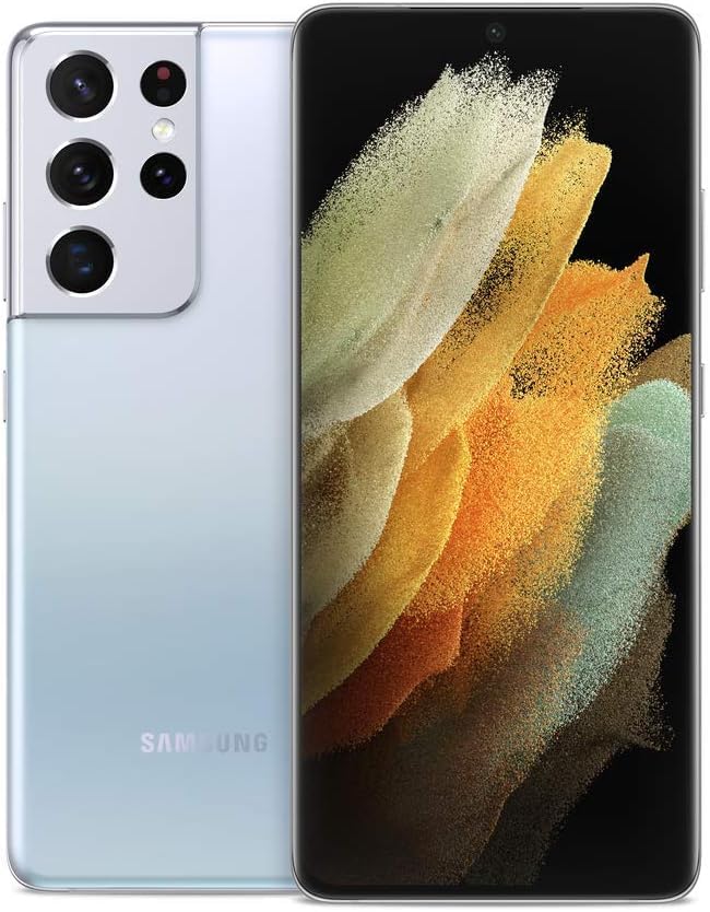 Verizon - Samsung Galaxy S21 Ultra 5G - 128GB - Phantom Silver - SM-G998UZSAVZW - Image 3