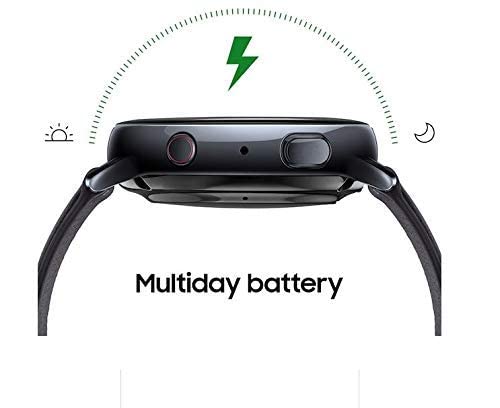 Unlocked Samsung Galaxy Watch Active 2 Smartwatch 44mm Stainless Steel LTE - SMR825USSAXAR - Image 4