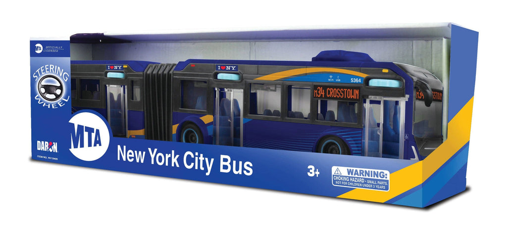 Daron Toys MTA Volvo Articulated Bus - Image 2