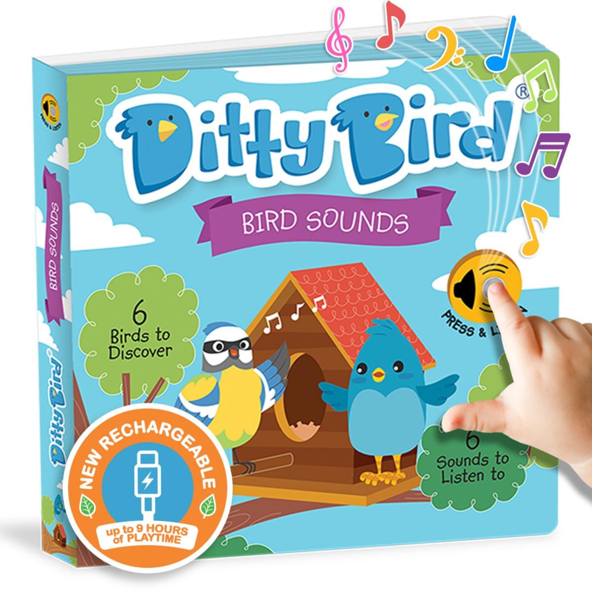 Ditty Bird Musical Books - Bird Sounds - Image 8