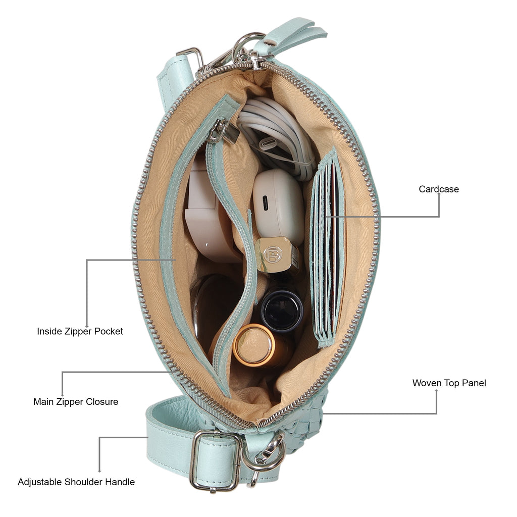 Coast Leather Crossbody Bag - Image 21
