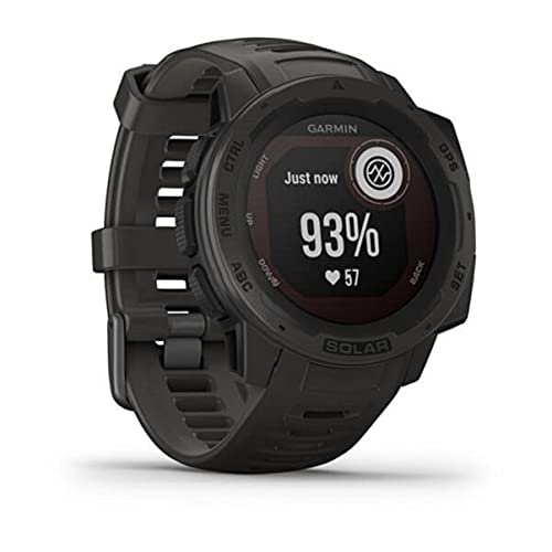 Garmin - Instinct Solar Rugged GPS Smartwatch 45mm Fiber Graphite - 010-02293-10 - Image 3