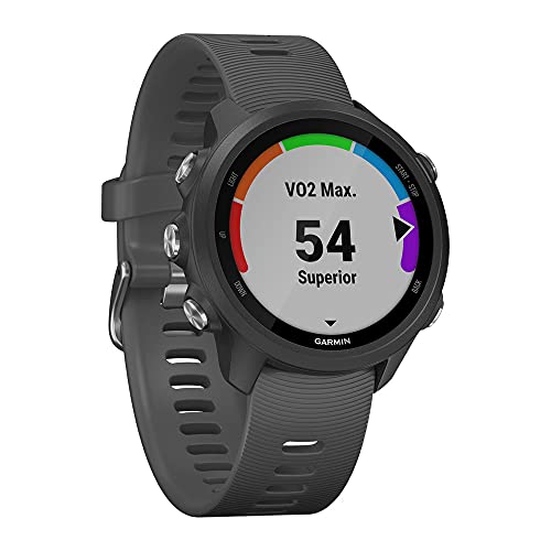 Garmin Forerunner 245 GPS Running Smartwatch | Slate Gray - 010-02120-00 - Image 2