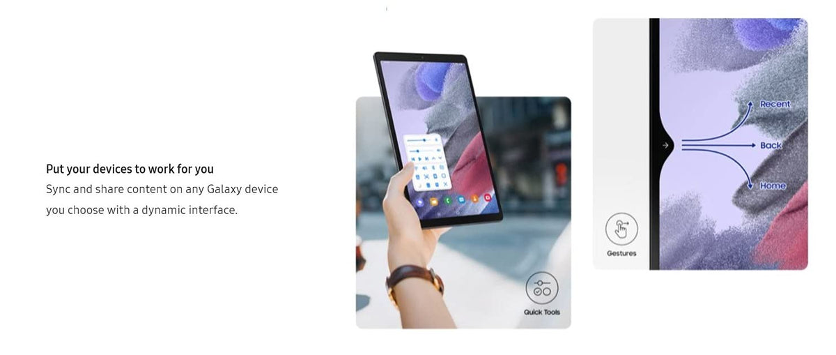 Samsung Galaxy Tab A Lite 8.7" 32GB, Dark Gray LTE T-Mobile & WiFi - SM-T227UZAAXAU - Image 7