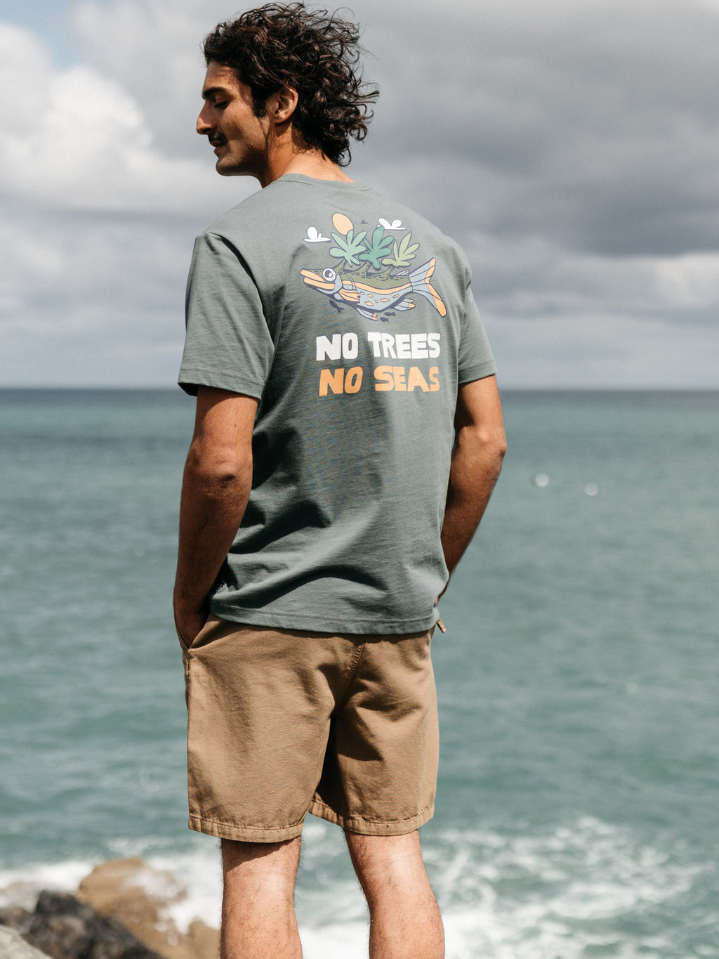 Men's No Trees No Seas T-shirt - Image 3