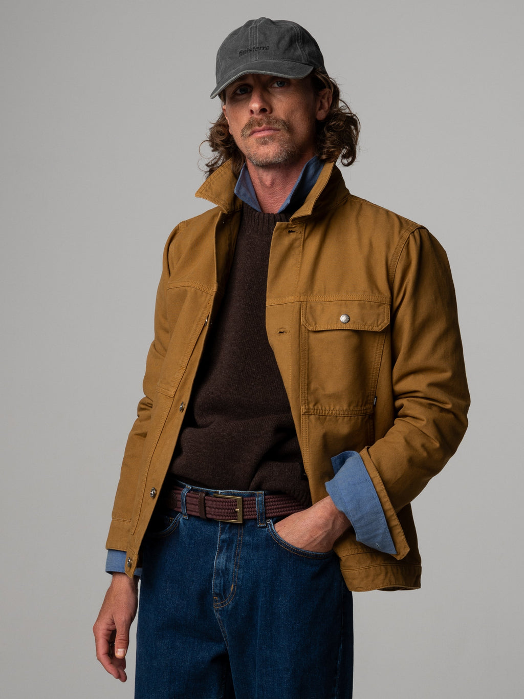 Men's Basset Trucker Jacket - Image 3