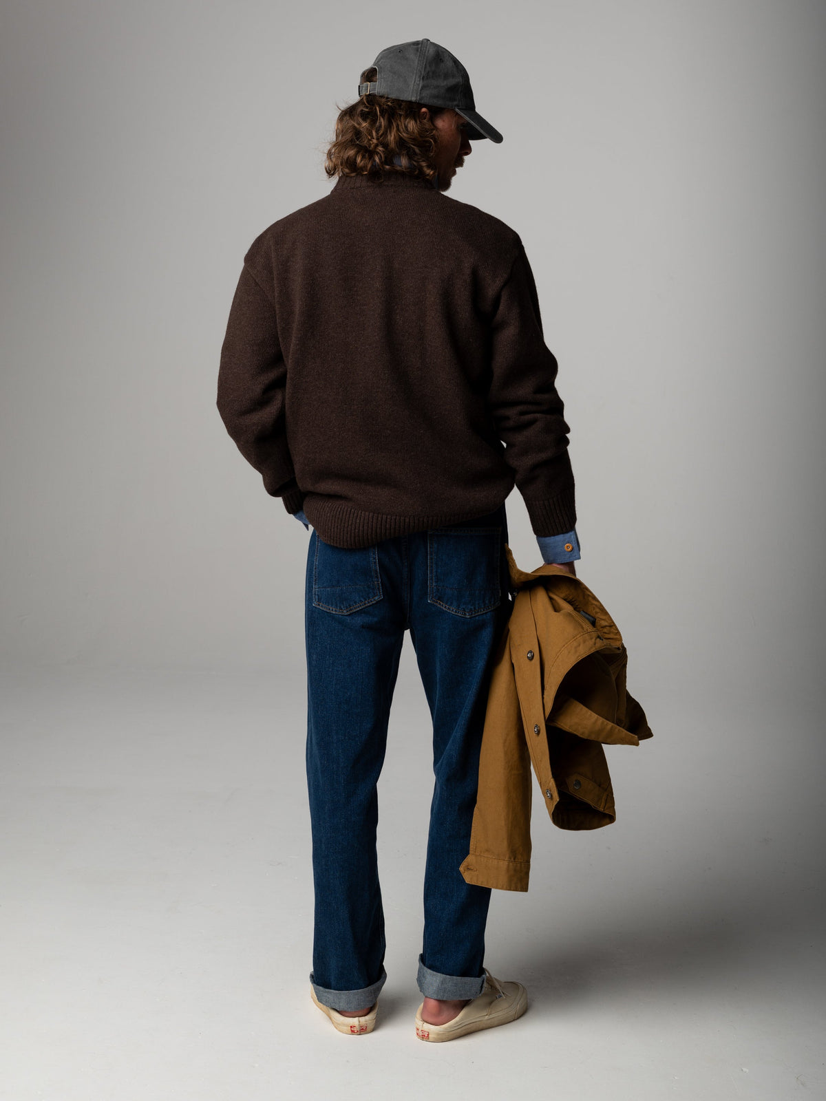 Men's Escall Crew Neck Knit Jumper - Image 4