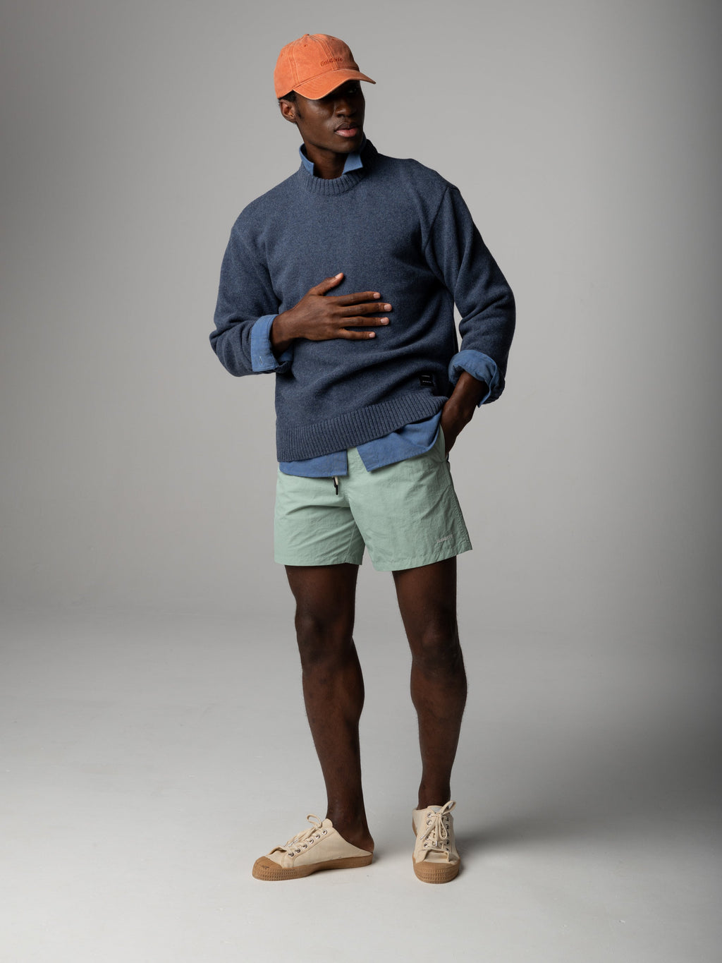 Men's Escall Crew Neck Knit Jumper - Image 4