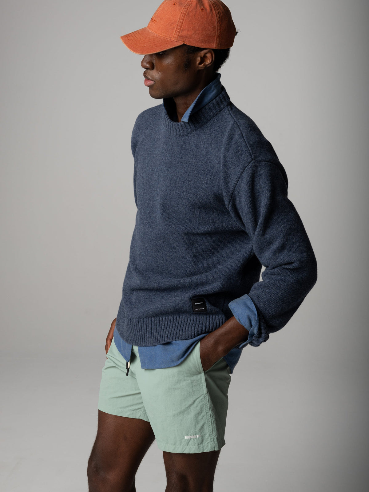 Men's Escall Crew Neck Knit Jumper - Image 3