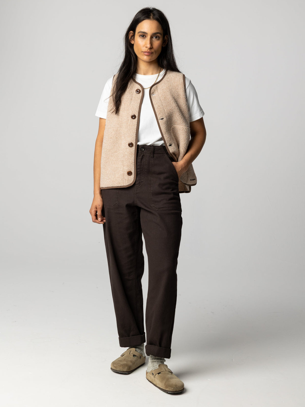 Women's Yarrel Canvas Trouser - Image 4