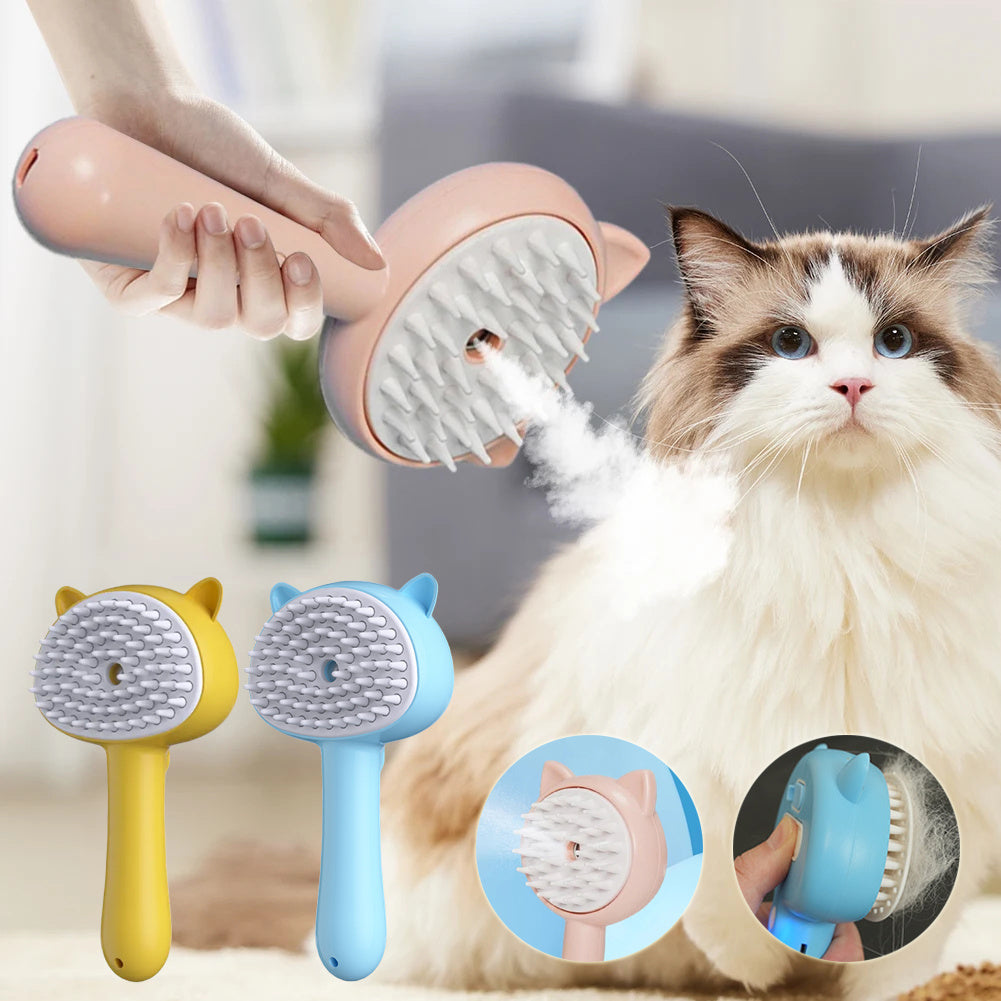 Rechargeable Mist Hair Cleaning Brush