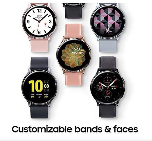 Unlocked Samsung Galaxy Watch Active 2 Smartwatch 44mm Stainless Steel LTE - SMR825USSAXAR - Image 3