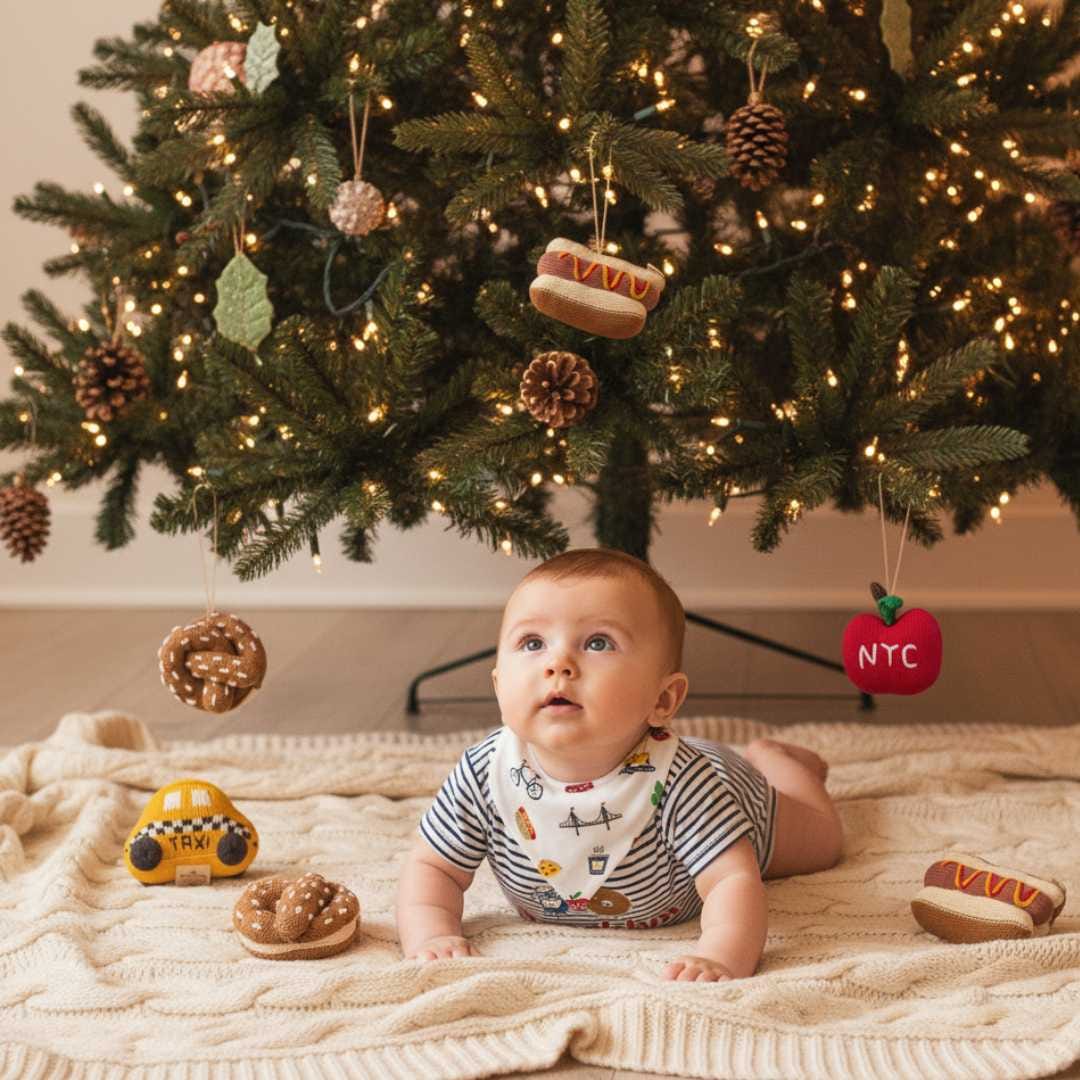 Estella Brooklyn Bagels & Coffee Baby Onesie - 0-3M - Image 2