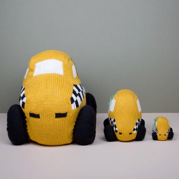 Estella Organic Baby Taxi Rattle Toy - Image 4