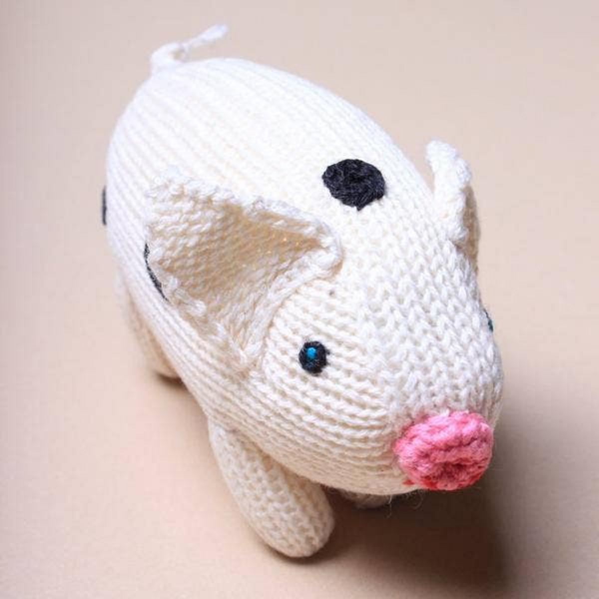Estella Spring Baby Pig Rattle Baby Toy - Image 3