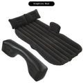 Wave-Shaped Inflatable Car Bed - 866B Black
