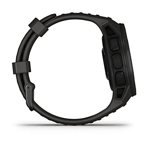 Garmin - Instinct Solar Rugged GPS Smartwatch 45mm Fiber Graphite - 010-02293-10 - Image 5