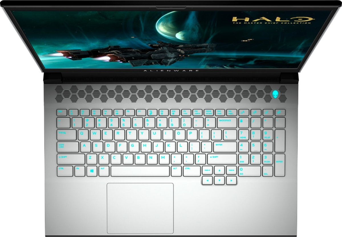 Alienware M17 R3 FHD Gaming Laptop 300Hz - i7 - 16GB RAM - RTX 2070 - 1TB SSD - Lunar Light - Image 2