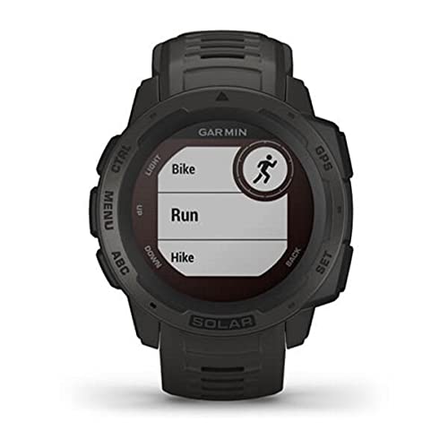 Garmin - Instinct Solar Rugged GPS Smartwatch 45mm Fiber Graphite - 010-02293-10 - Image 4