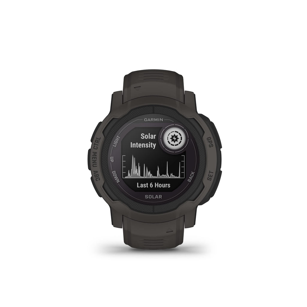 Garmin - Instinct 2 Solar 45 mm Smartwatch Fiber-reinforced Polymer - Graphite - 010-02627-10 - Image 2