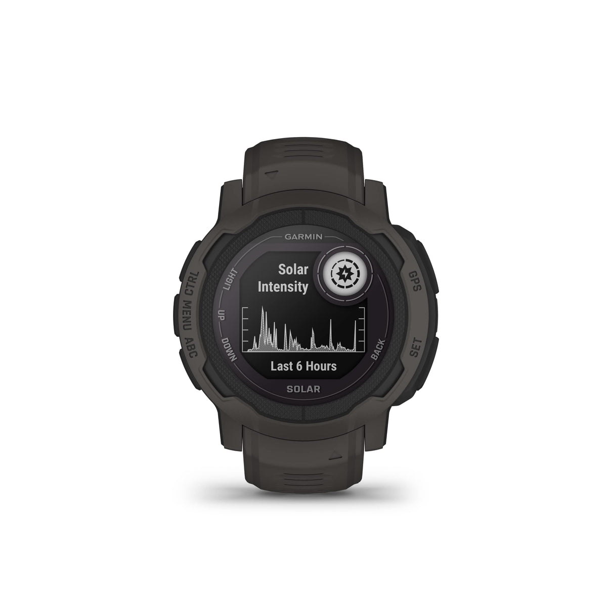 Garmin - Instinct 2 Solar 45 mm Smartwatch Fiber-reinforced Polymer - Graphite - 010-02627-10 - Image 2