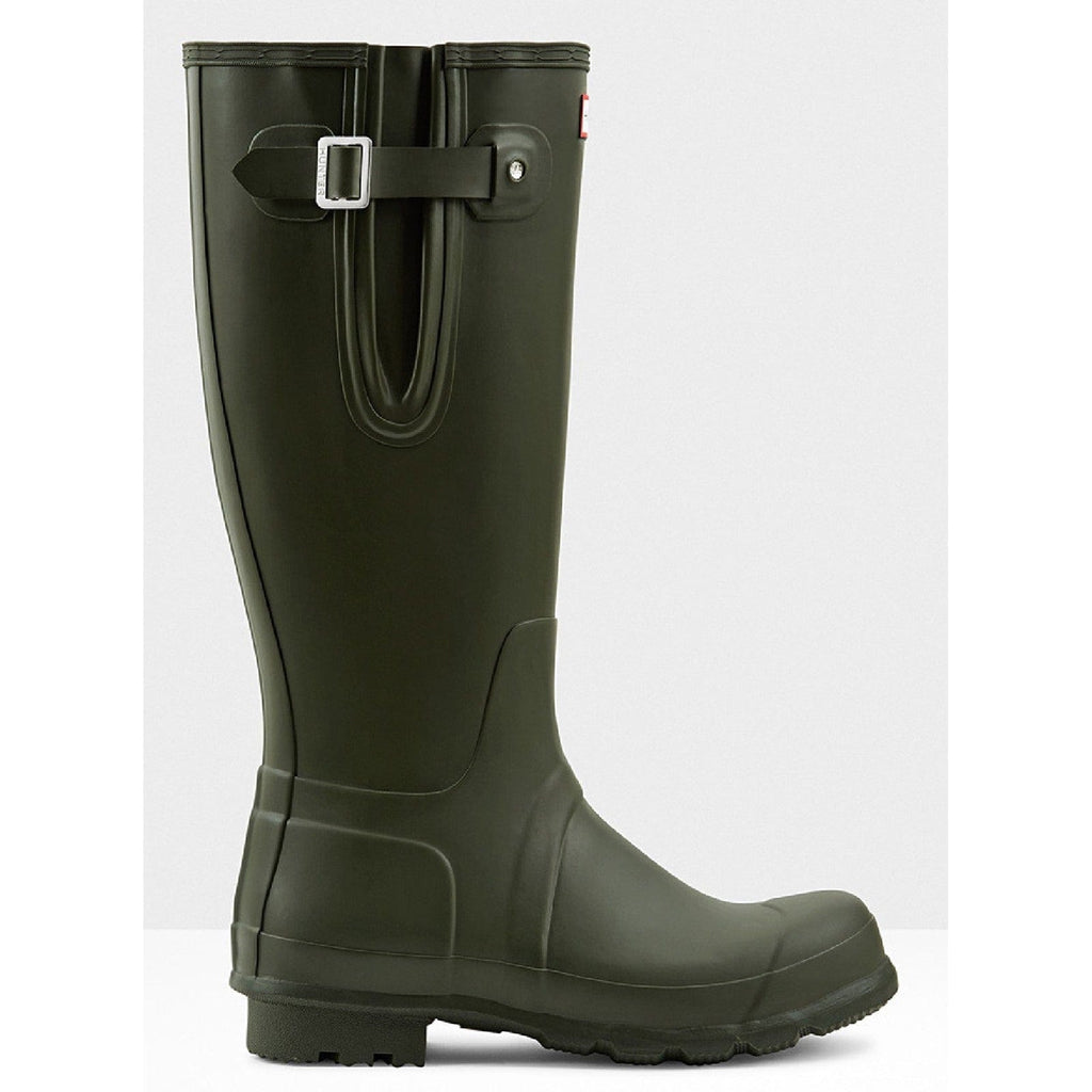 Hunter Original Side Adjustable Wellington Boots - Dark Olive - Image 7