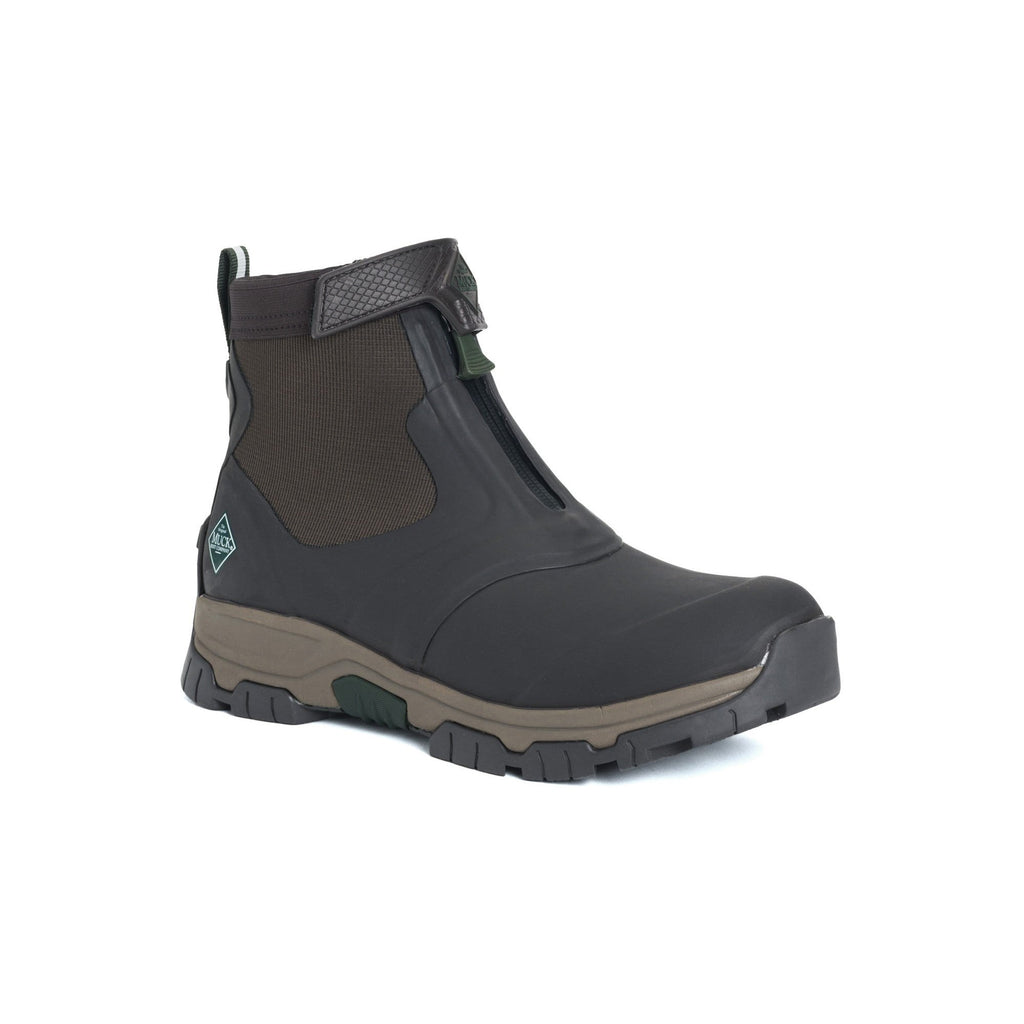 Muck Boots Apex Mid Zip Mens Wellingtons - Dark Brown