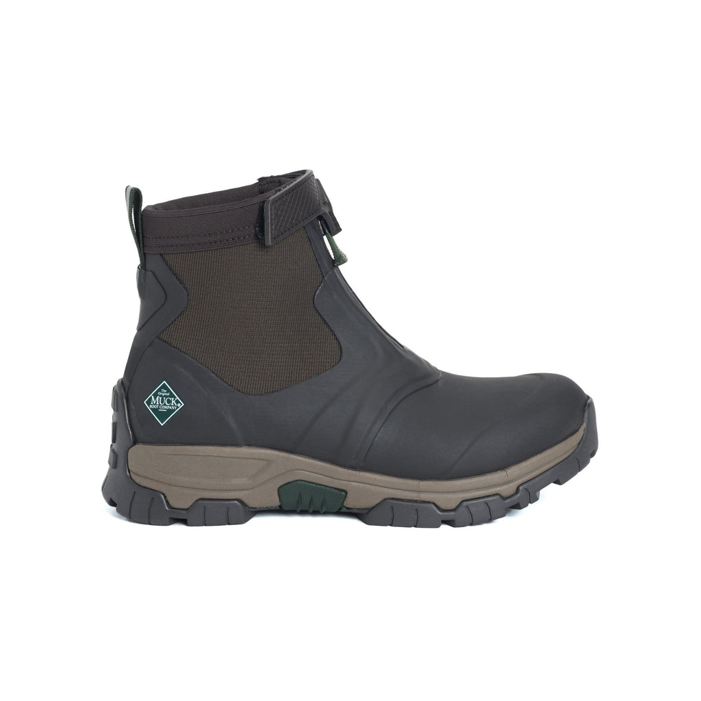 Muck Boots Apex Mid Zip Mens Wellingtons - Dark Brown - Image 5