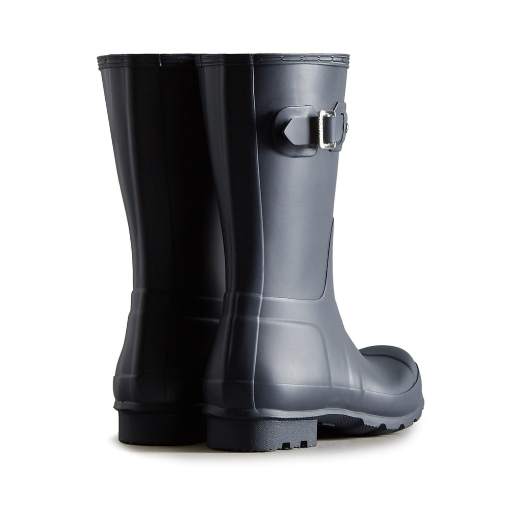 Hunter Original Short Mens Wellington Boots - Navy - Image 2