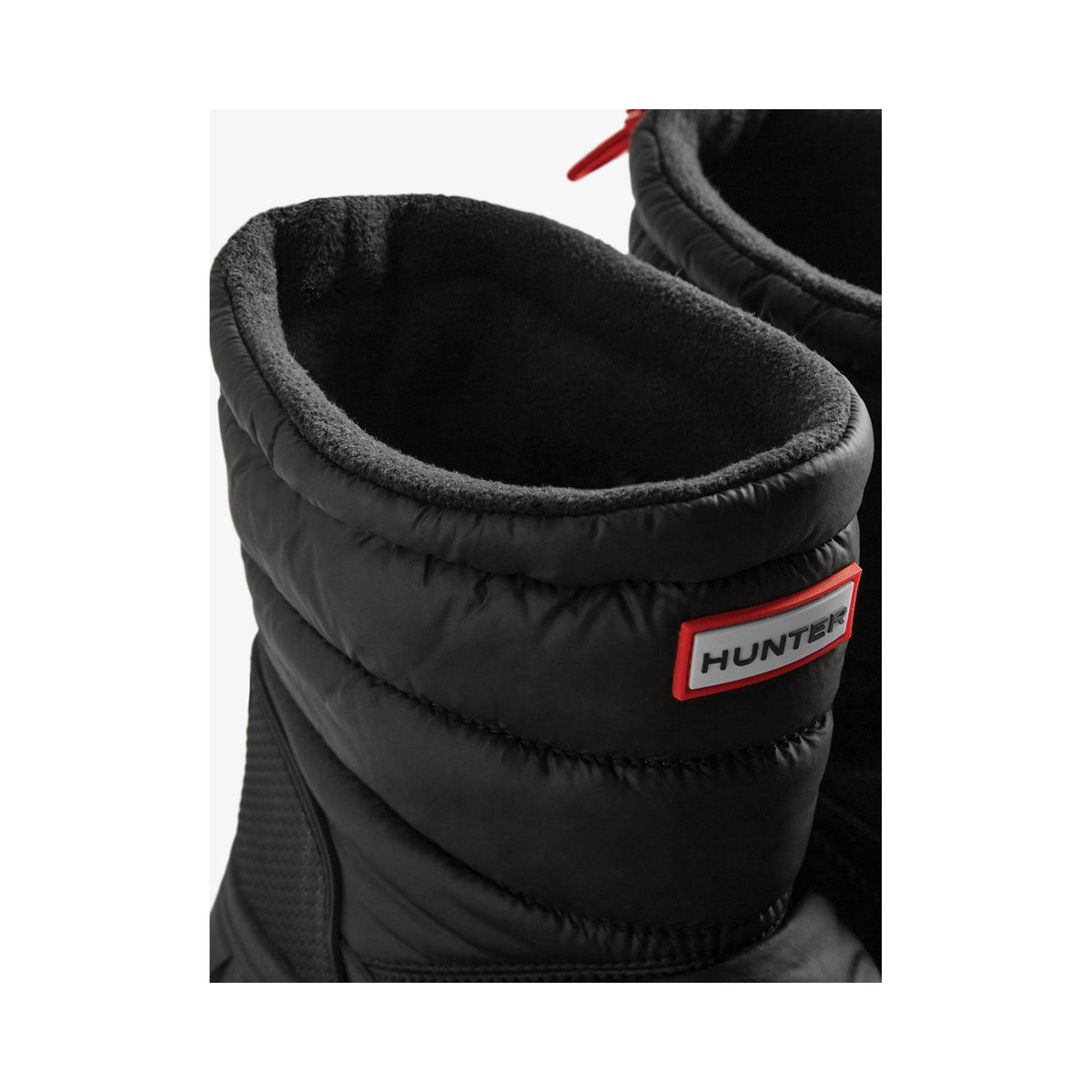 Hunter Intrepid Short Mens Snow Boot - Black - Image 5