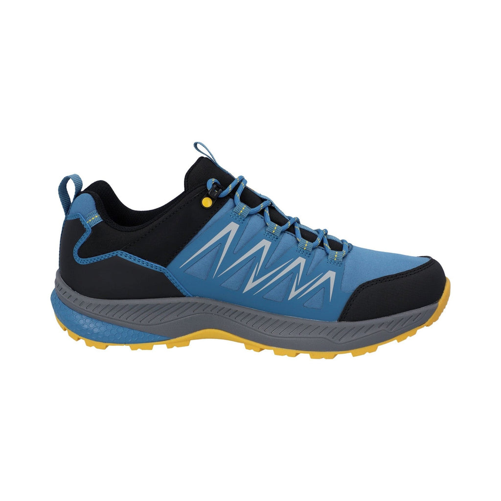 Hi-Tec Stealth Low Mens Trail Shoe - Blue/Black/Yellow - Image 2