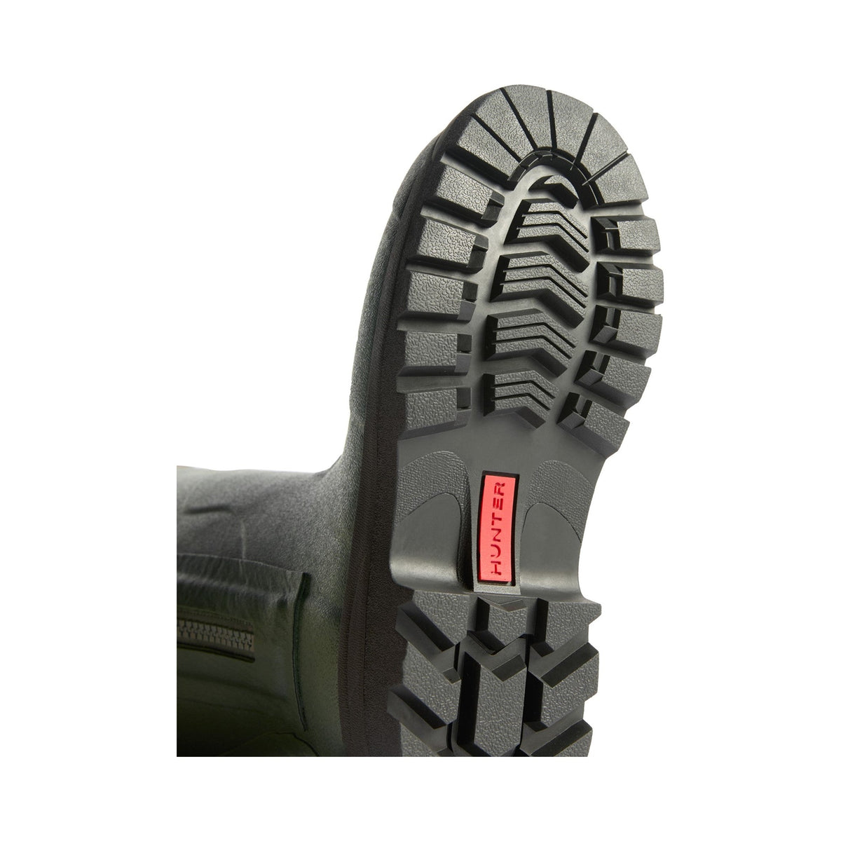 Hunter Balmoral MK II Zip Boot Mens - Dark Olive/Black - Image 3