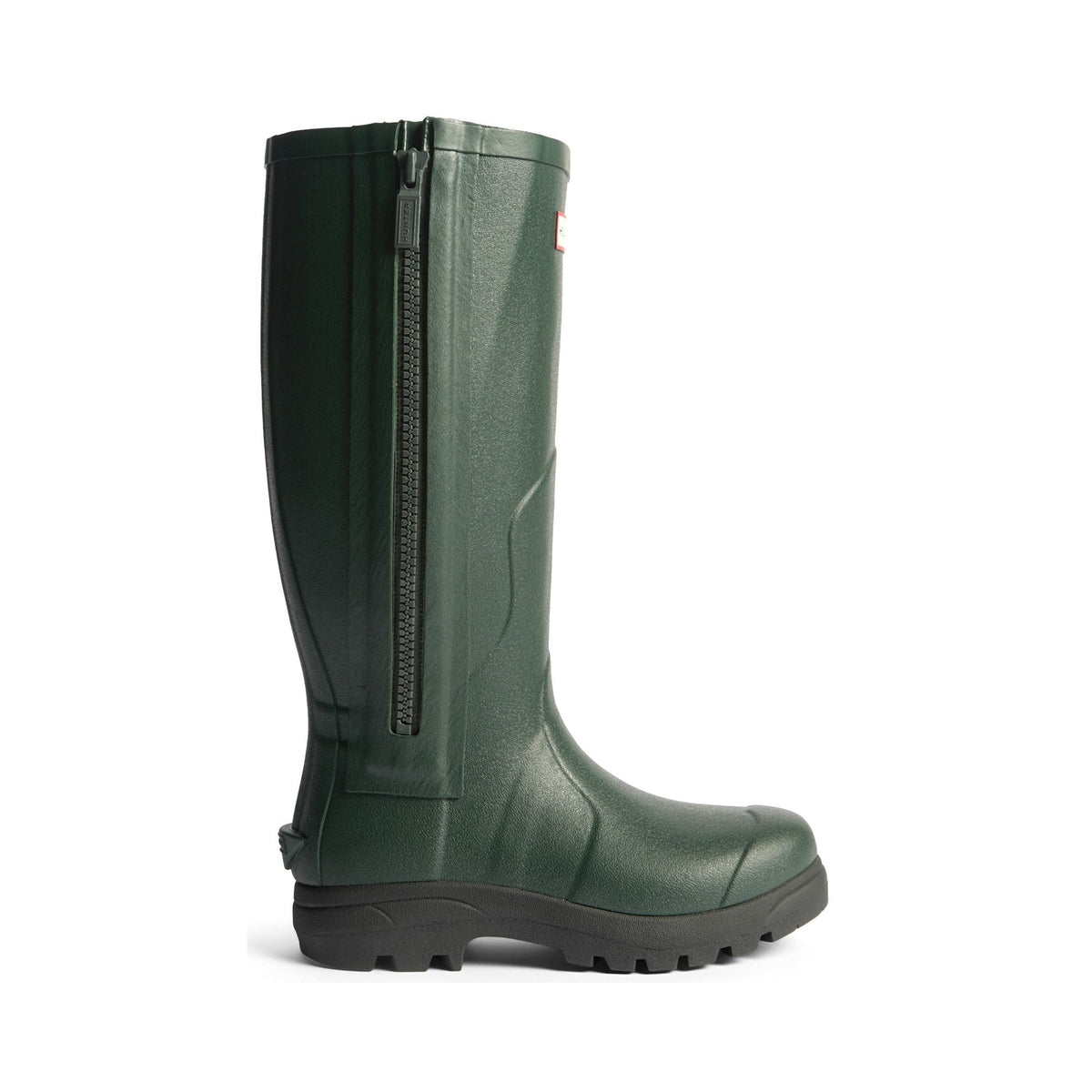 Hunter Balmoral MK II Zip Boot Mens - Dark Olive/Black - Image 4