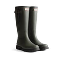 Hunter Field Downpour Adjustable Boot Mens - Dark Olive/Black