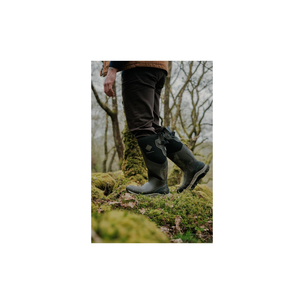 Muck Boots Woodland Pro Mens Wellingtons - Coffee - Image 6