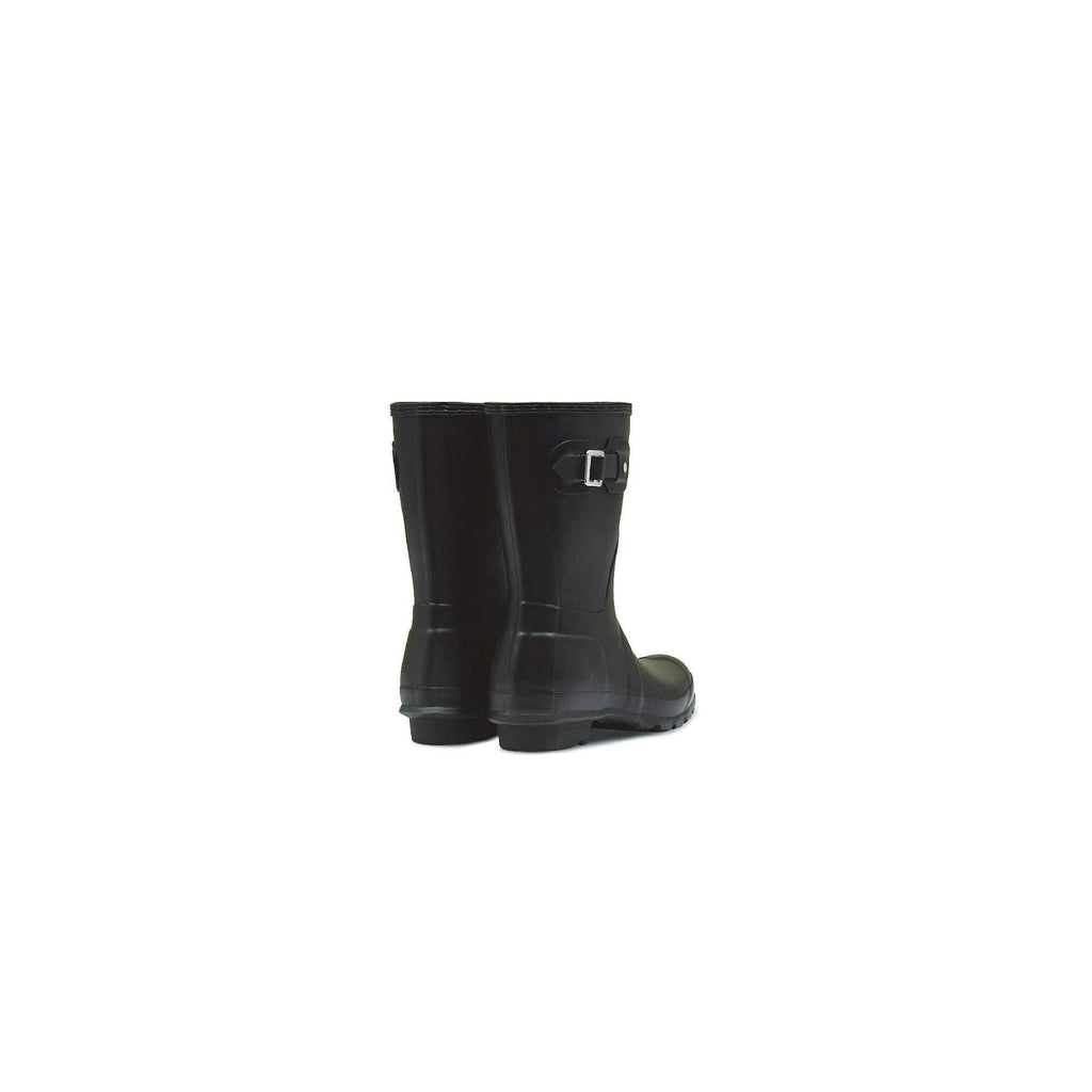 Hunter Original Short Womens Wellington Boots - Black - Image 3