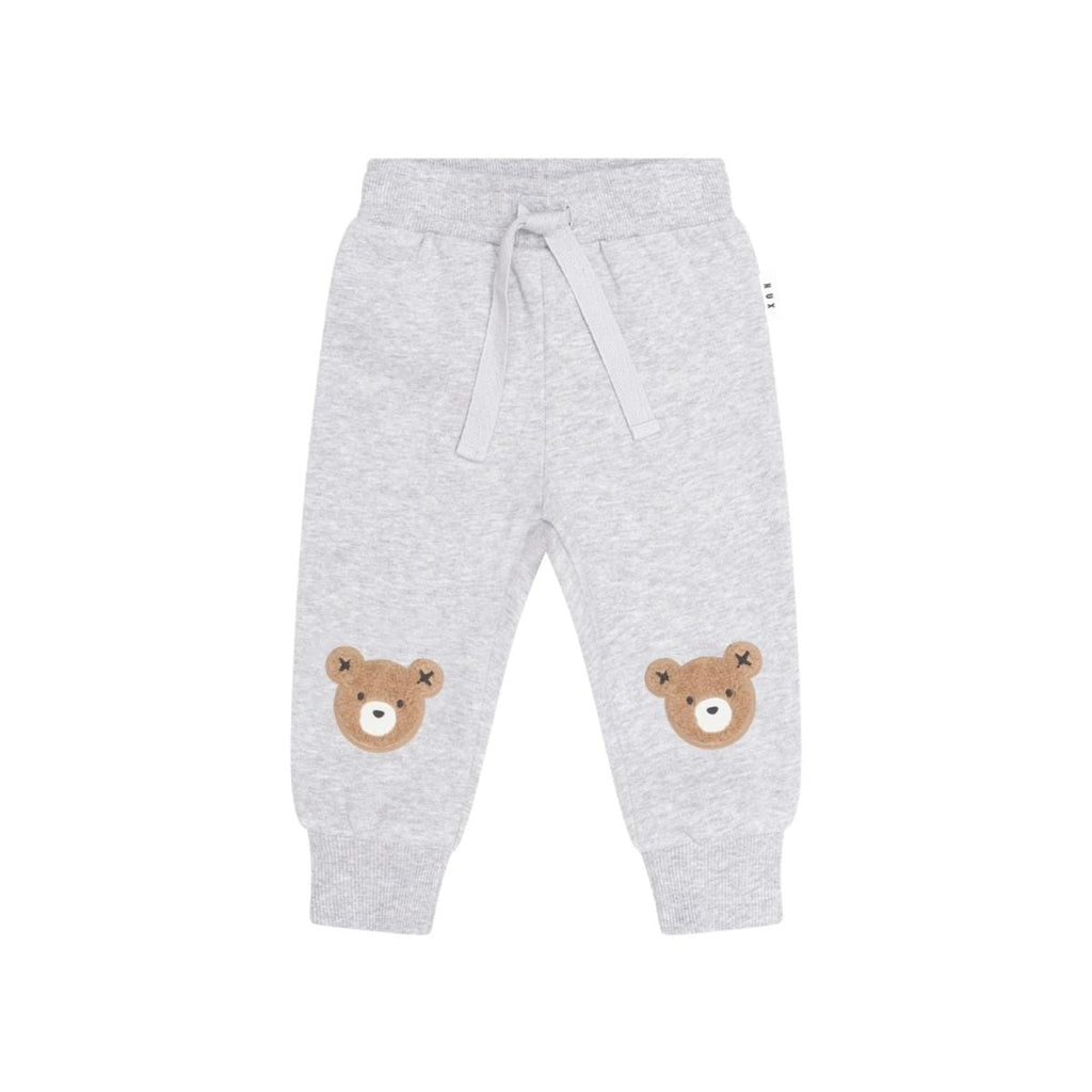 Huxbaby Furry Huxbear Sweatpant – Grey Marle, 3-6M