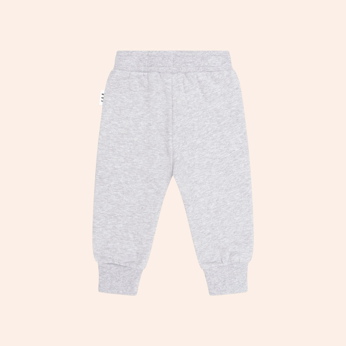 Huxbaby Furry Huxbear Sweatpant – Grey Marle, 12-18M - Image 2