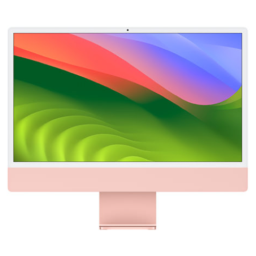Apple iMac 24 2023 Pink 4.06 GHz M3 8-Core CPU 8GB Unified Memory 512GB Solid State Drive 10-Core GPU