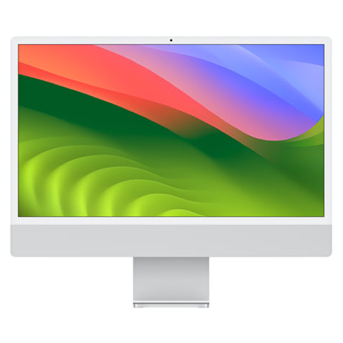 Apple iMac 24 2023 Silver 4.06 GHz M3 8-Core CPU 8GB Unified Memory 512GB Solid State Drive 10-Core GPU