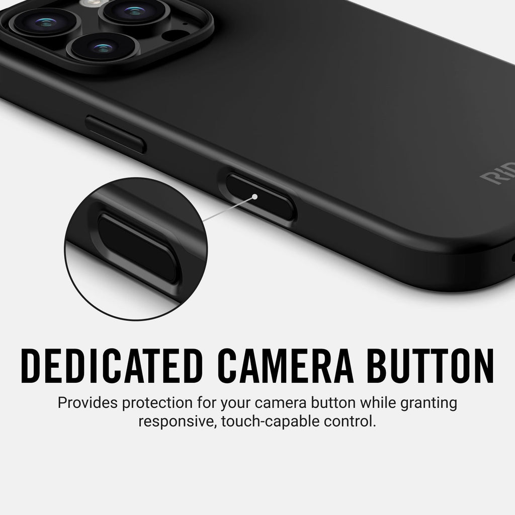 Everyday Phone Case - iPhone 16 Plus - Matte Black - Image 11