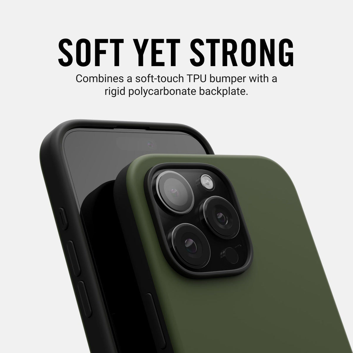 Everyday Charging Kit - iPhone 16 Plus - Matte Olive - Image 11