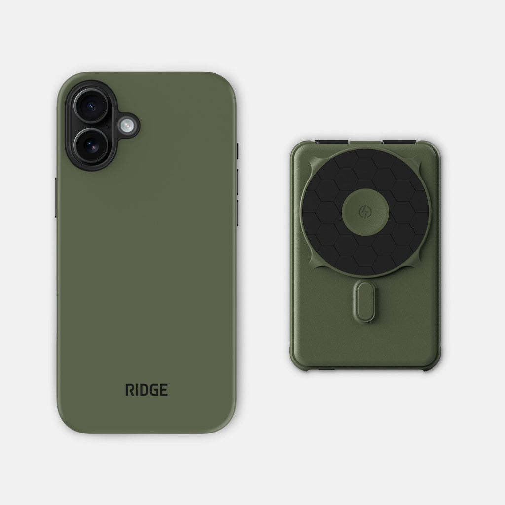 Everyday Charging Kit - iPhone 16 Plus - Matte Olive