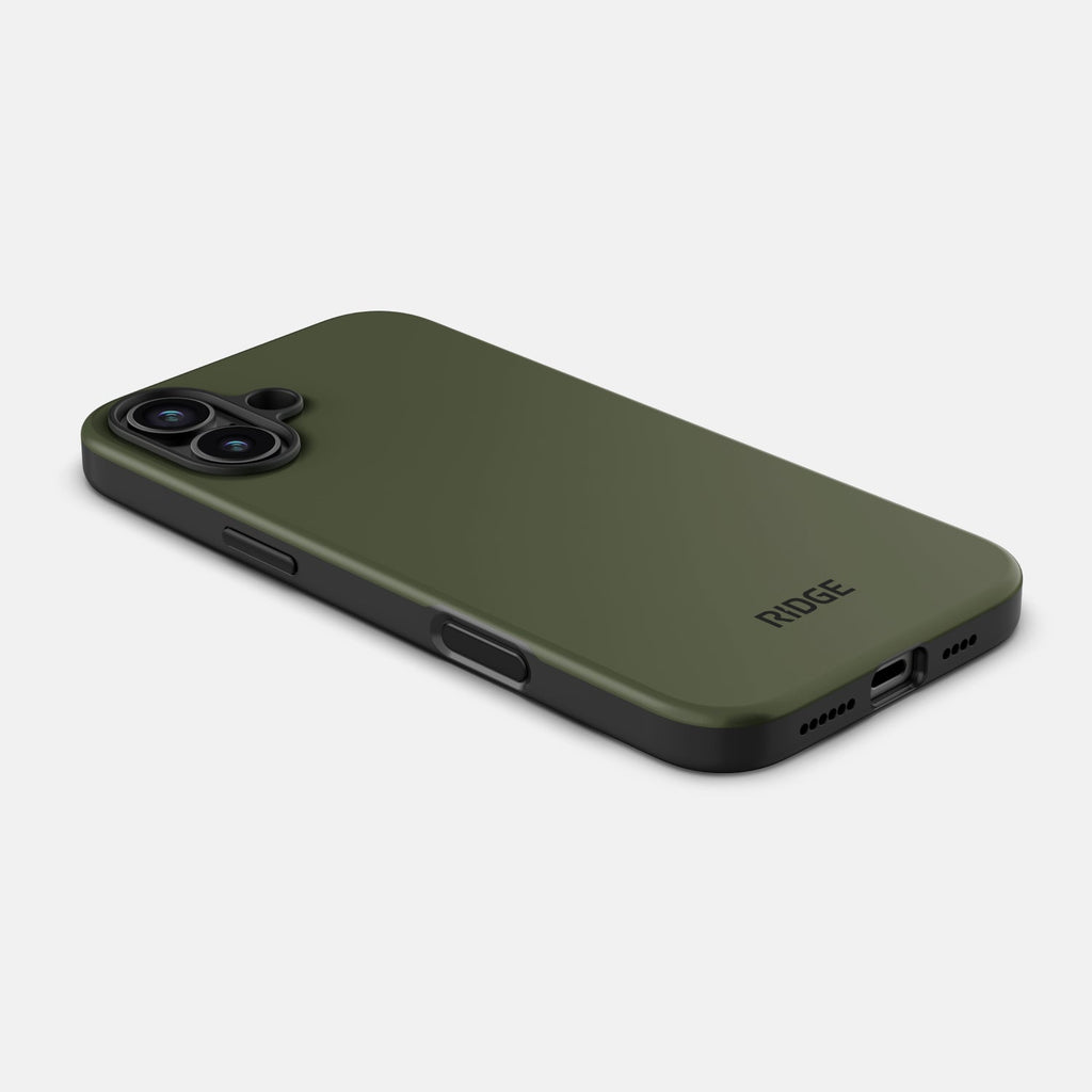 Everyday Phone Case - iPhone 16 Plus - Matte Olive - Image 4
