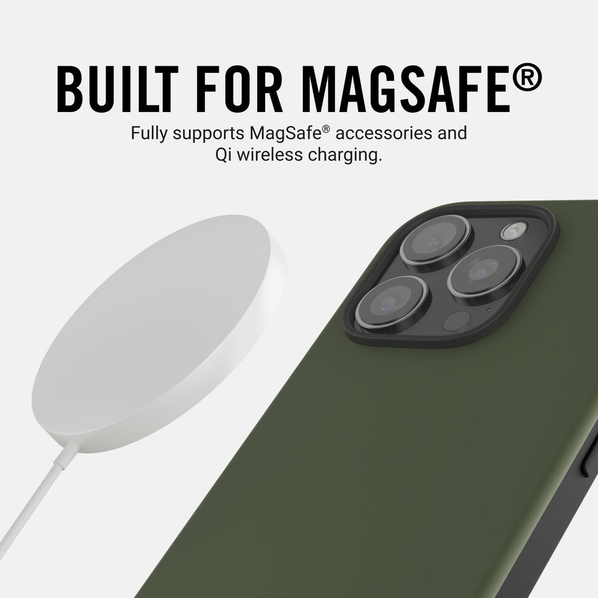 Everyday Phone Case - iPhone 16 Plus - Matte Olive - Image 7