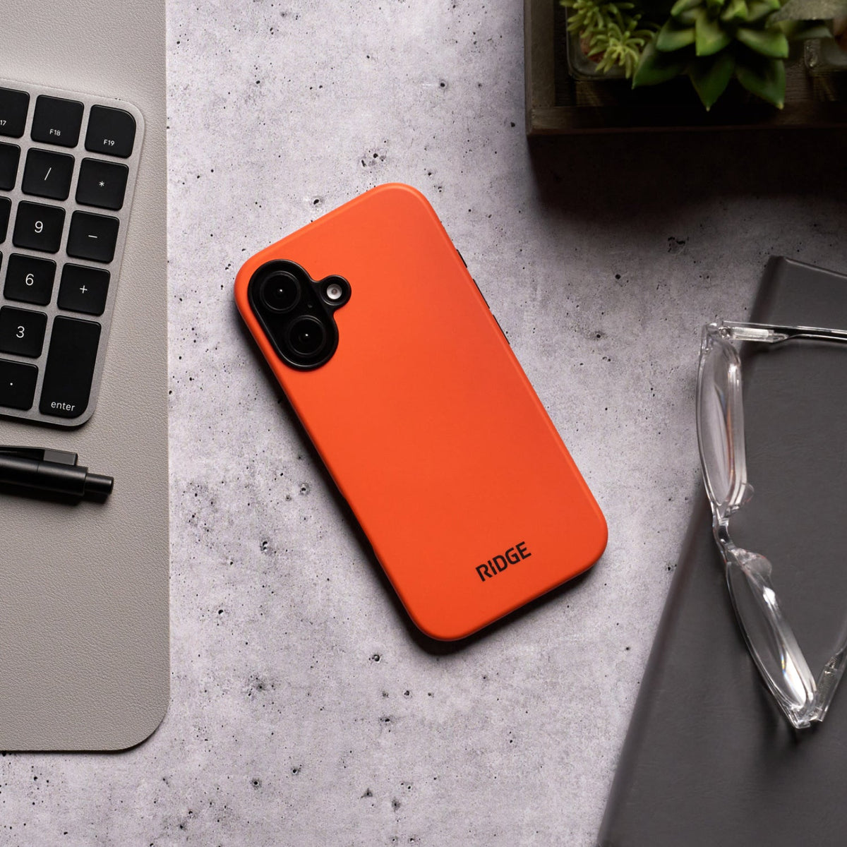 Everyday Phone Case - iPhone 16 Plus - Basecamp Orange - Image 5