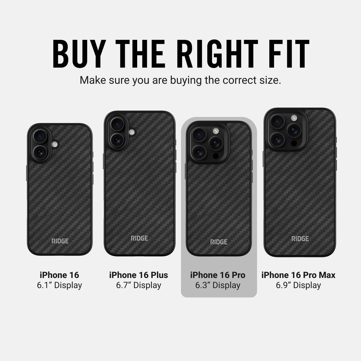 Everyday Phone Case - iPhone 16 Pro - Carbon - Image 9